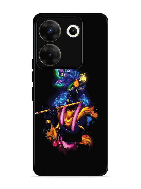 Tecno camon 20 Pro Krishna Playing Flute