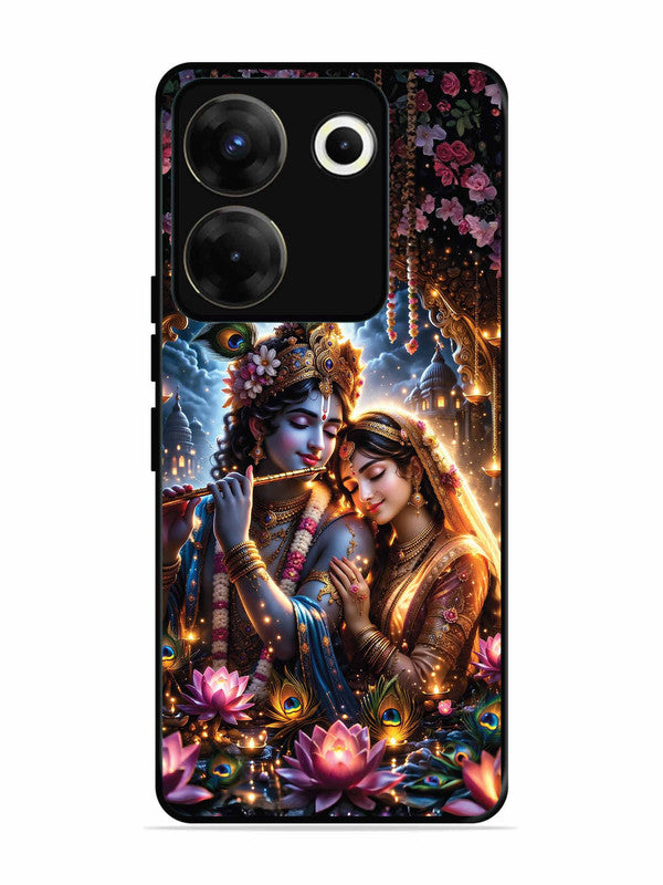 Tecno camon 20 Pro Radha Krishna Enjoying Flute 2