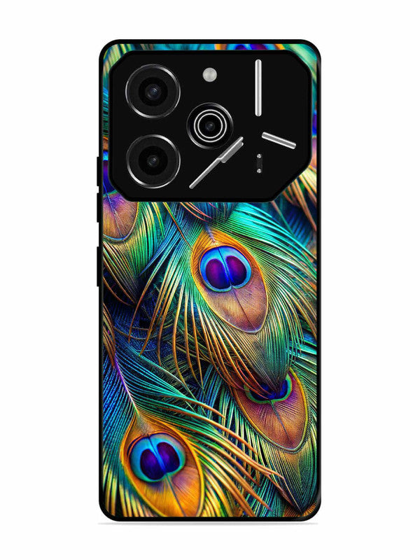 Tecno Pova 6 Pro 5G peacock feather