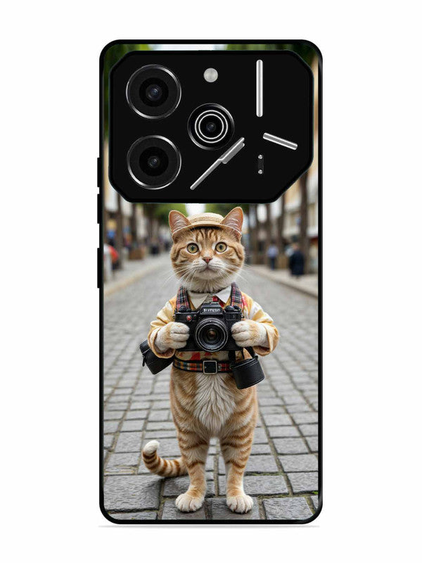 Tecno Pova 6 Pro 5G Cat as Cameraman