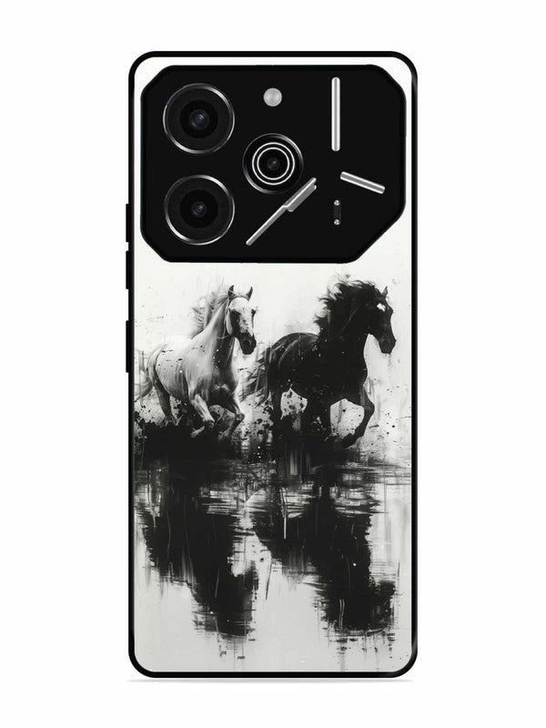 Tecno Pova 6 Pro 5G Black & White Horse