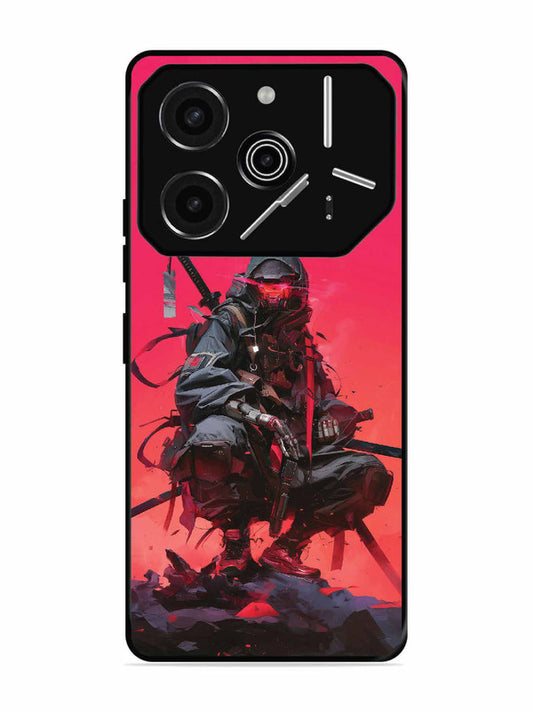 Tecno Pova 6 Pro 5G Cyberpunk Ninja Katana