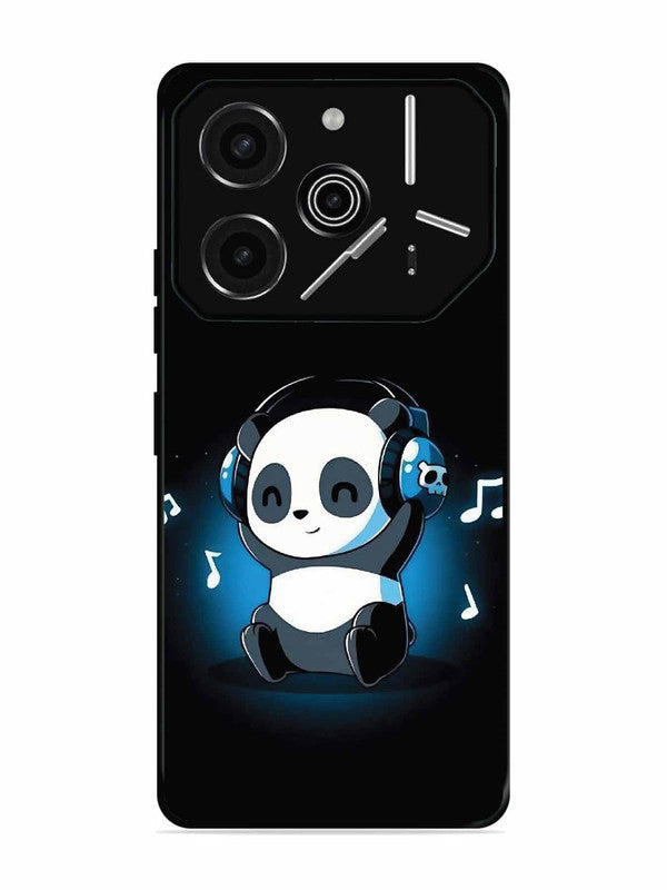 Tecno Pova 6 Pro 5G Panda Listening Music