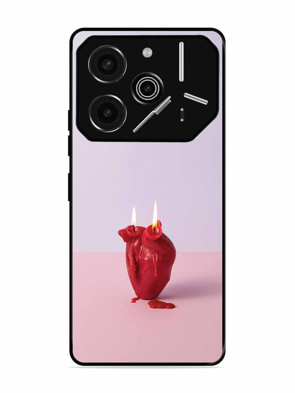 Tecno Pova 6 Pro 5G A Lighted Heart Candle