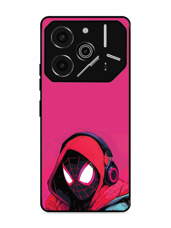Tecno Pova 6 Pro 5G Spidey Listening Music