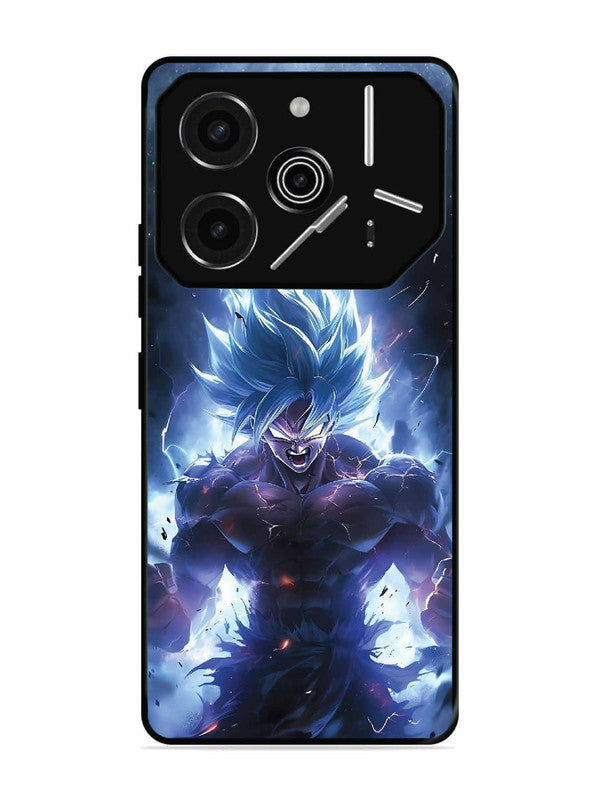 Tecno Pova 6 Pro 5G Super Saiyan Blue and Angry