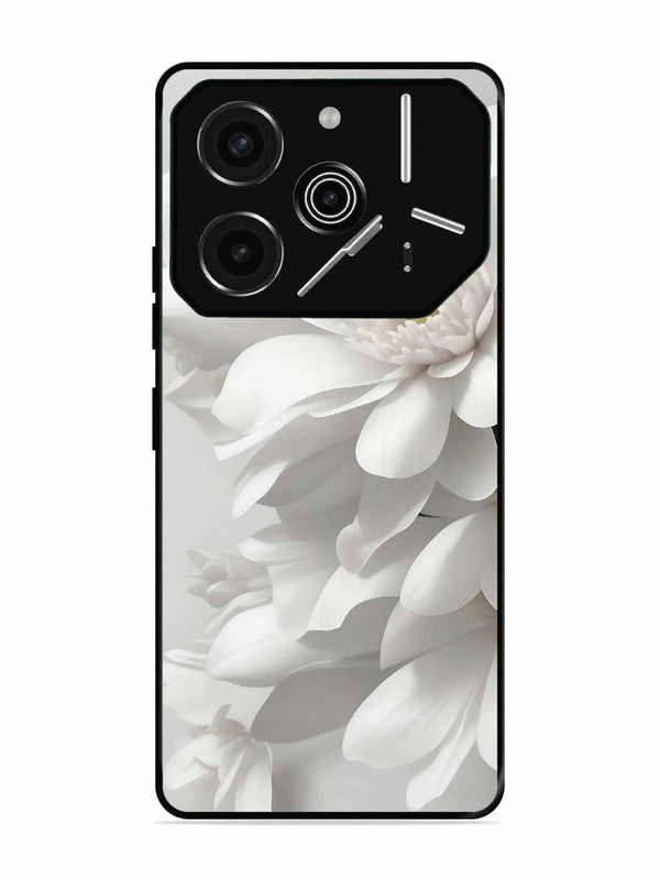 Tecno Pova 6 Pro 5G Soft Focus Purity white Flower