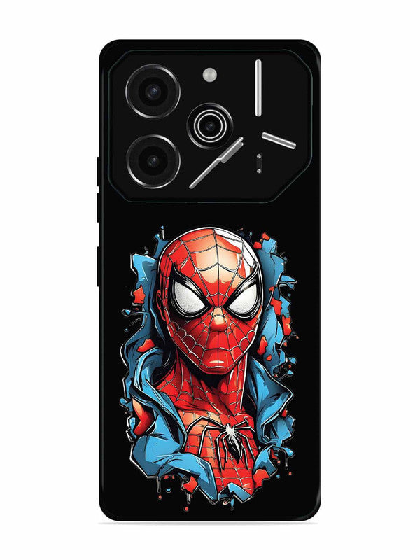 Tecno Pova 6 Pro 5G Spider man street art style