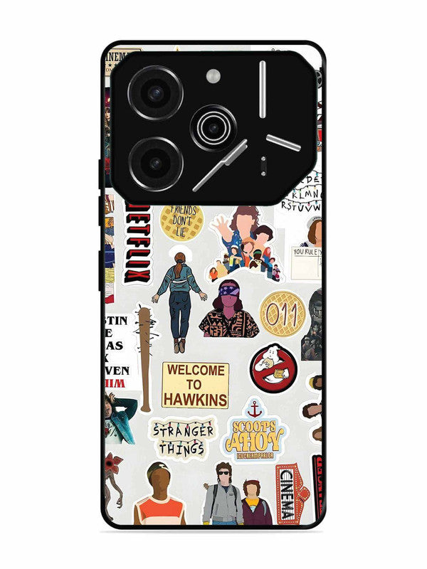Tecno Pova 6 Pro 5G Stranger Things Sticker 2