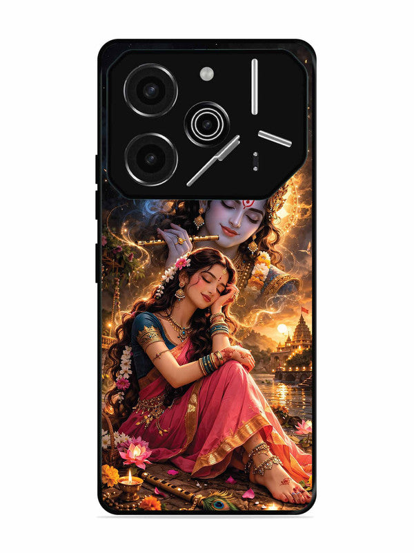 Tecno Pova 6 Pro 5G Radha thinking of Krishna