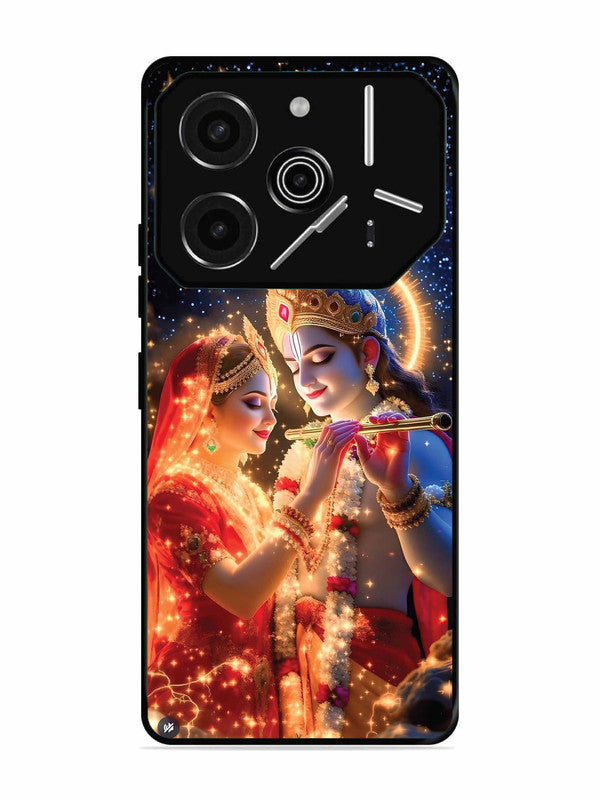 Tecno Pova 6 Pro 5G Radha Krishna posing with flute