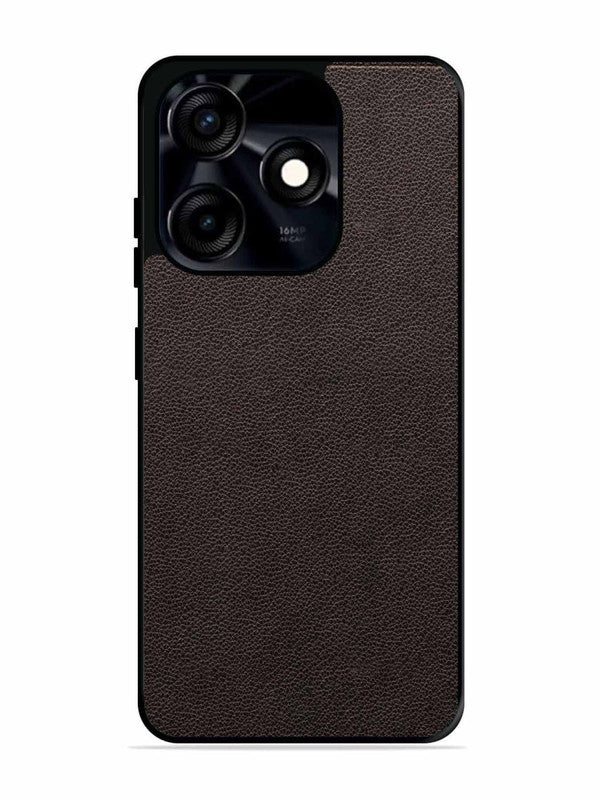 Tecno Spark 10C Print of Brown Leather Pattern