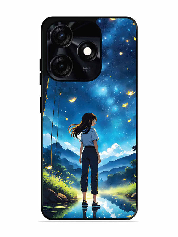 Tecno Spark 10C Girl In Beautiful Forest