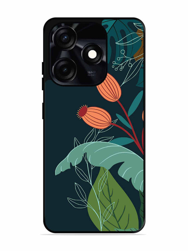 Tecno Spark 10C Plant Illustration