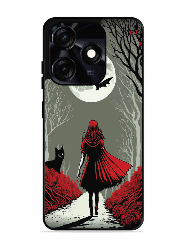 Tecno Spark 10C Scarlet Girl in Red Forest