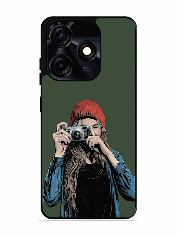 Tecno Spark 10C Camera Girl