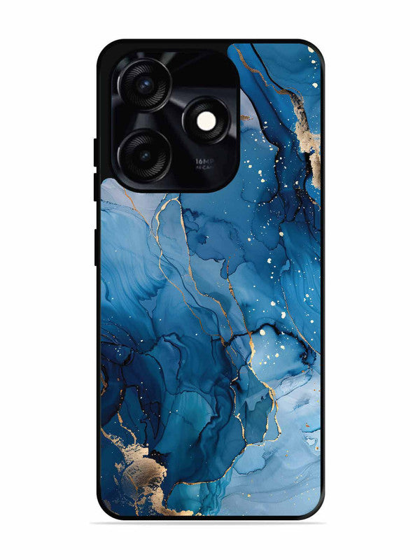 Tecno Spark 10C Oceanic Pattern with Golden Sprinkles