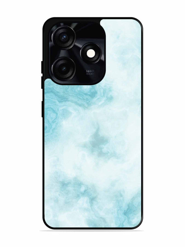 Tecno Spark 10C Light Blue with White Ocean Marble