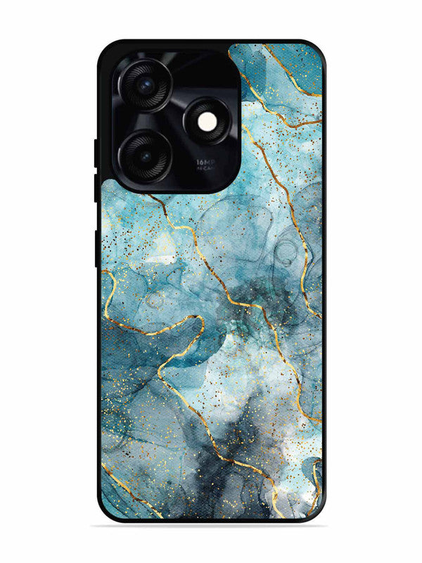 Tecno Spark 10C Oceanic Golden Strip Marble