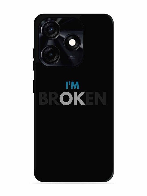 Tecno Spark 10C I'm Broken Dark Theme