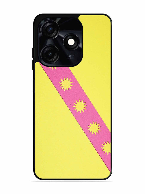 Tecno Spark 10C Pick Strip on Yellow Colour