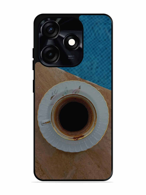 Tecno Spark 10C Black Tea Cup Saucer