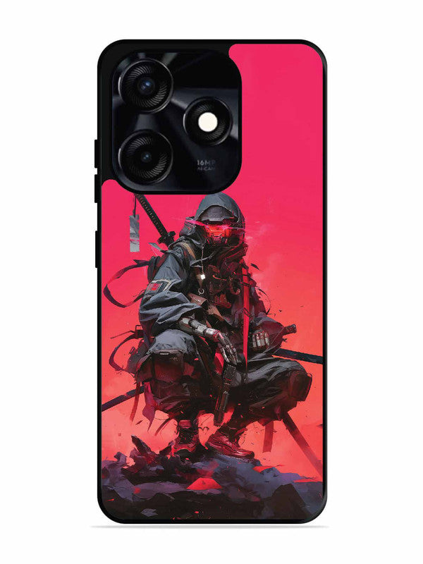 Tecno Spark 10C Cyberpunk Ninja Katana