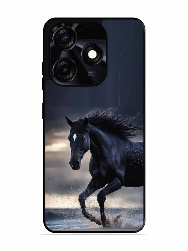 Tecno Spark 10C black-horse-animal