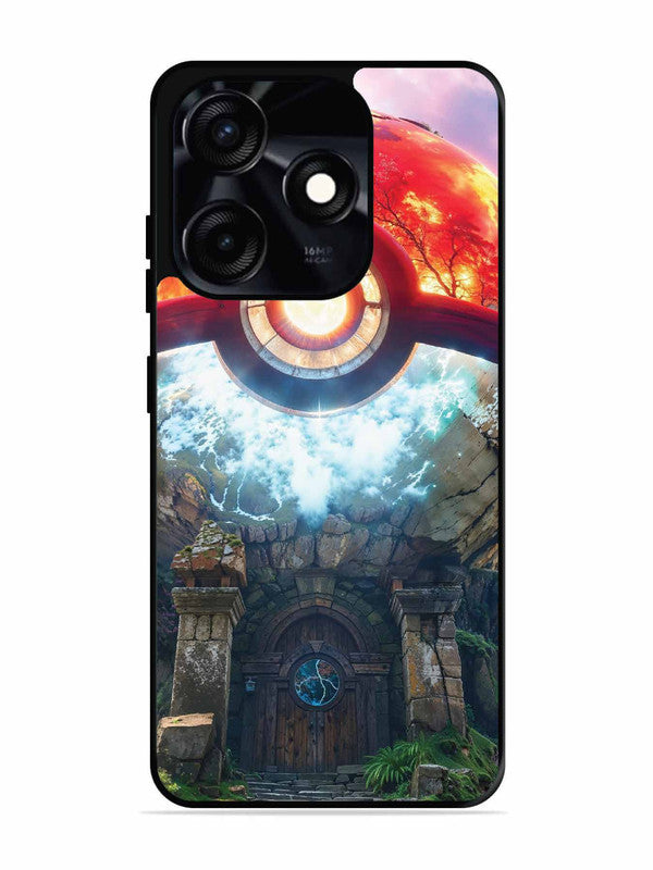 Tecno Spark 10C Cartoon-ball-house-anime