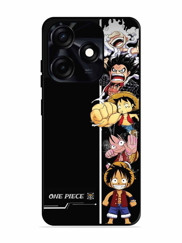 Tecno Spark 10C Luffy Evolution Gear 5 Anime Art