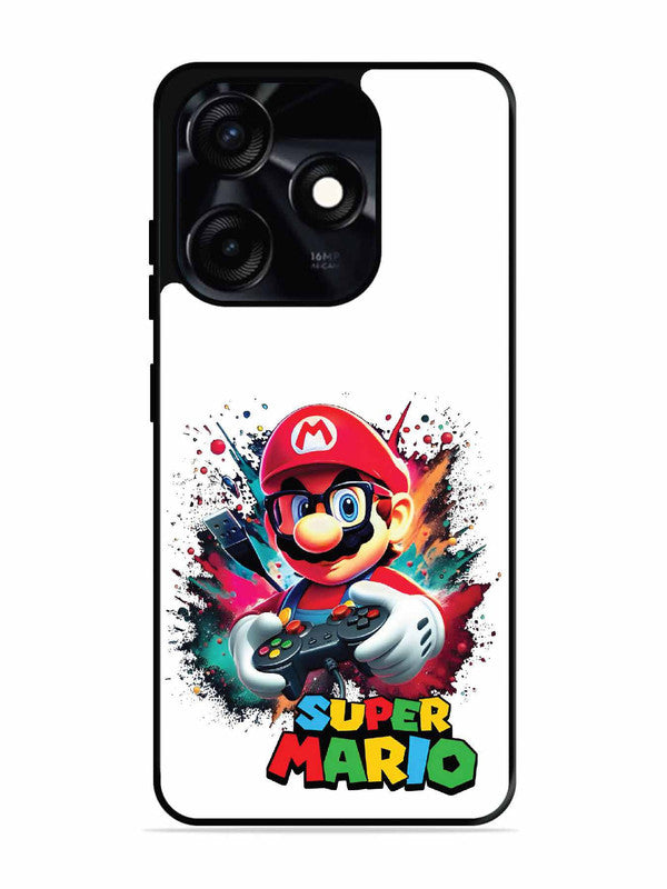 Tecno Spark 10C Modern Mario Pro Gamer Splash
