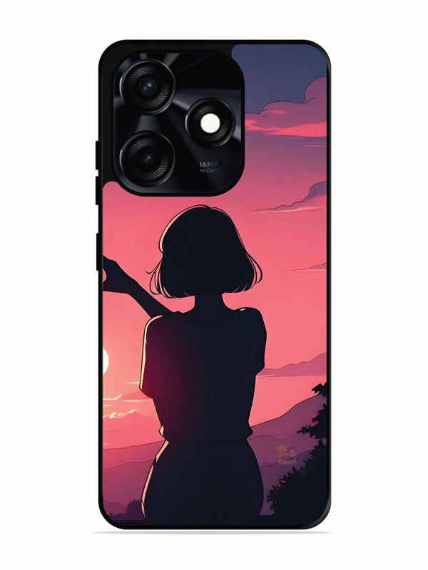 Tecno Spark 10C Love Heart with Hand Girl