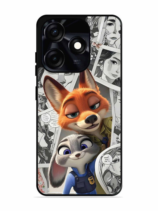 Tecno Spark 10C Cute Nick wilde and judy hopps