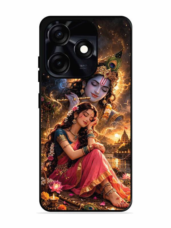 Tecno Spark 10C Radha thinking of Krishna