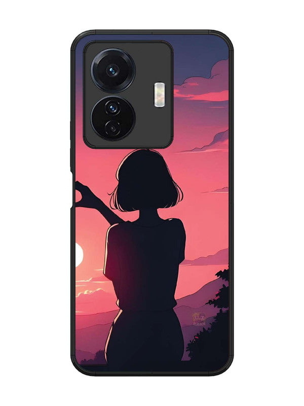 Vivo T1 Pro Love Heart with Hand Girl