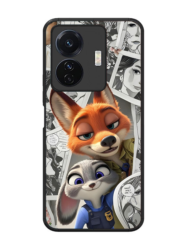 Vivo T1 Pro Cute Nick wilde and judy hopps