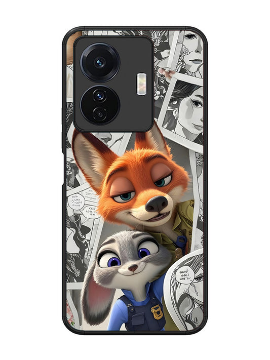 Vivo T1 Pro Cute Nick wilde and judy hopps