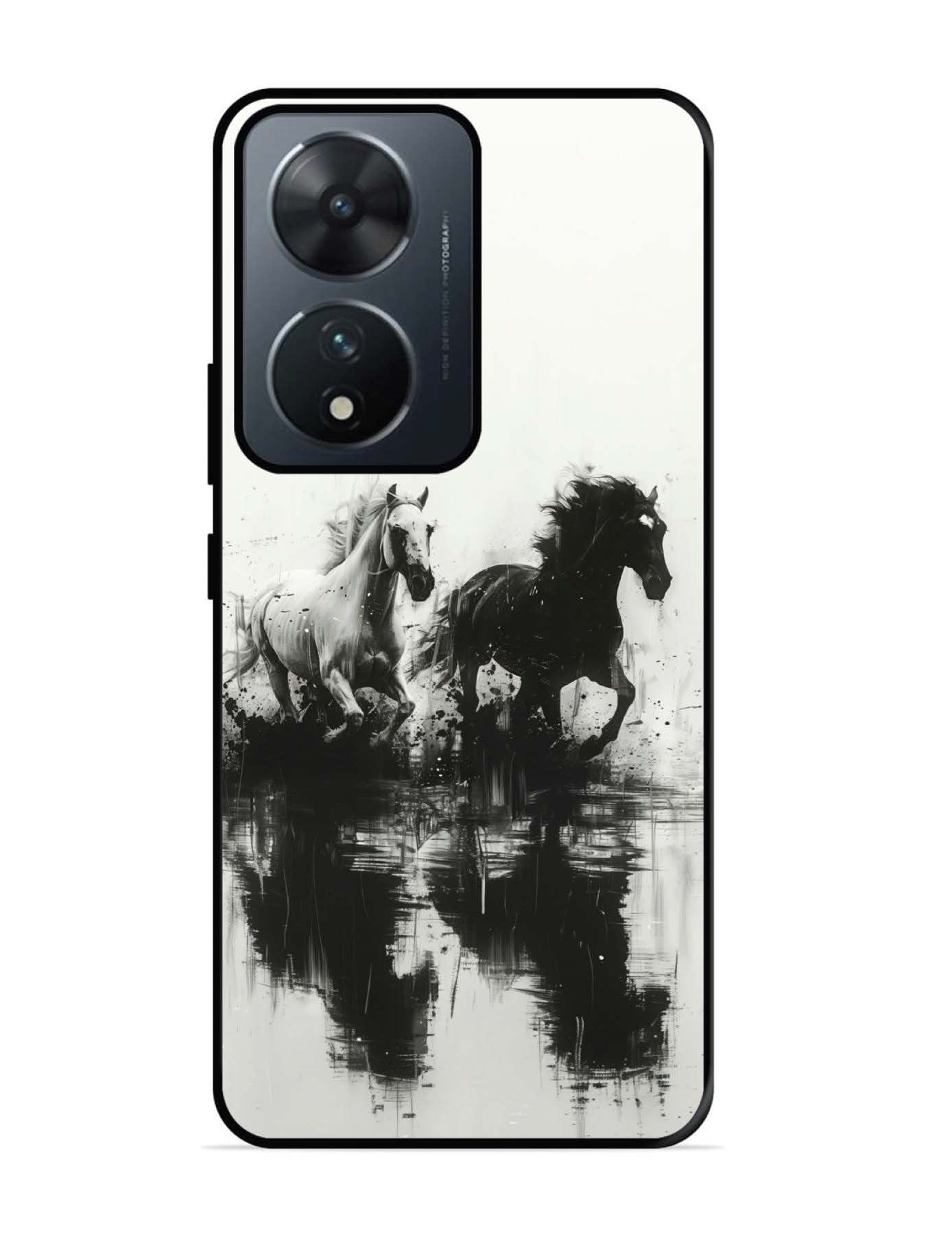 Vivo T2 5G Black & White Horse