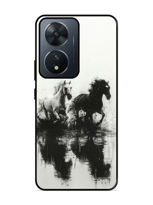 Vivo T2 5G Black & White Horse