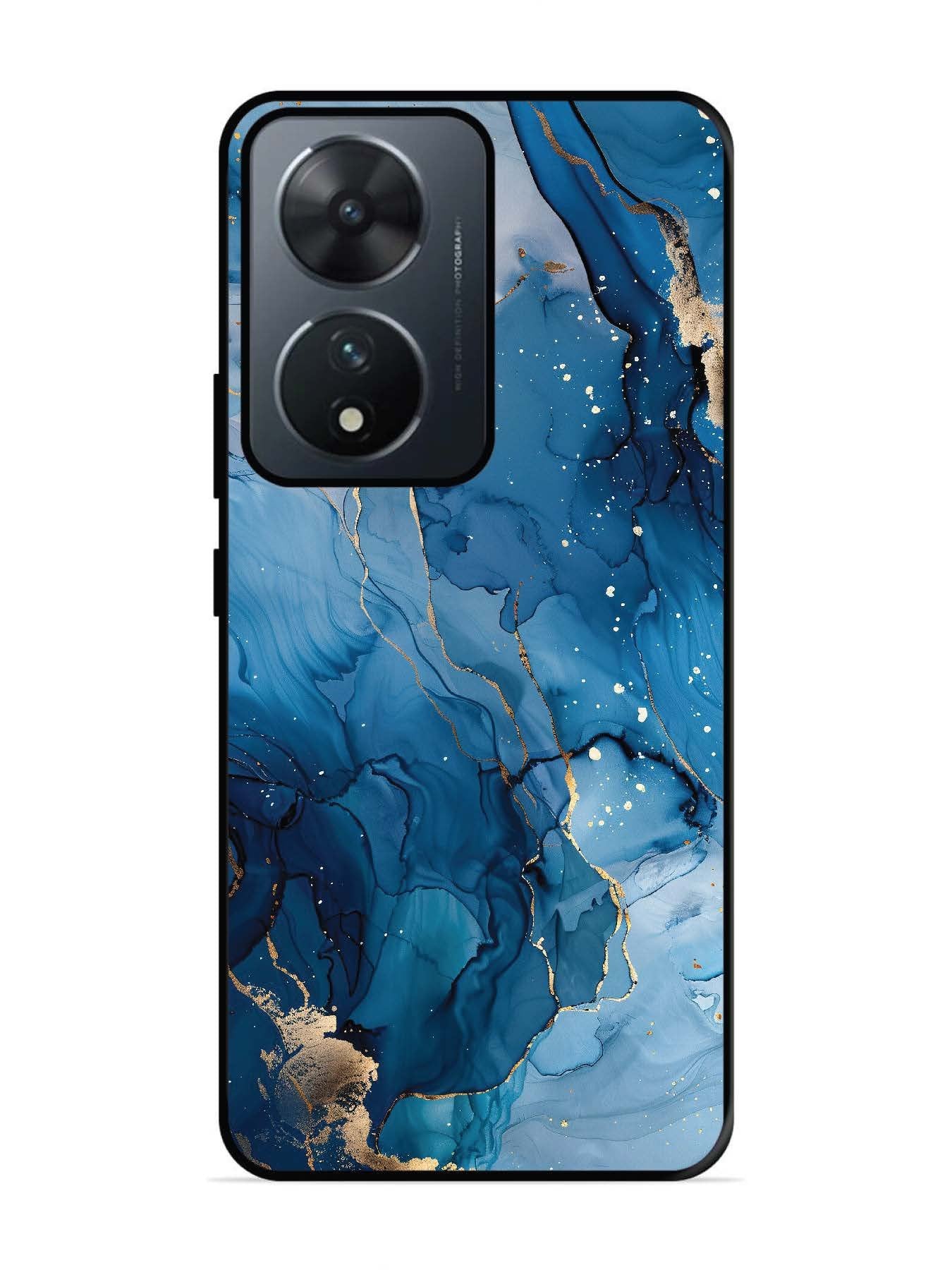 Vivo T2 5G Oceanic Pattern with Golden Sprinkles