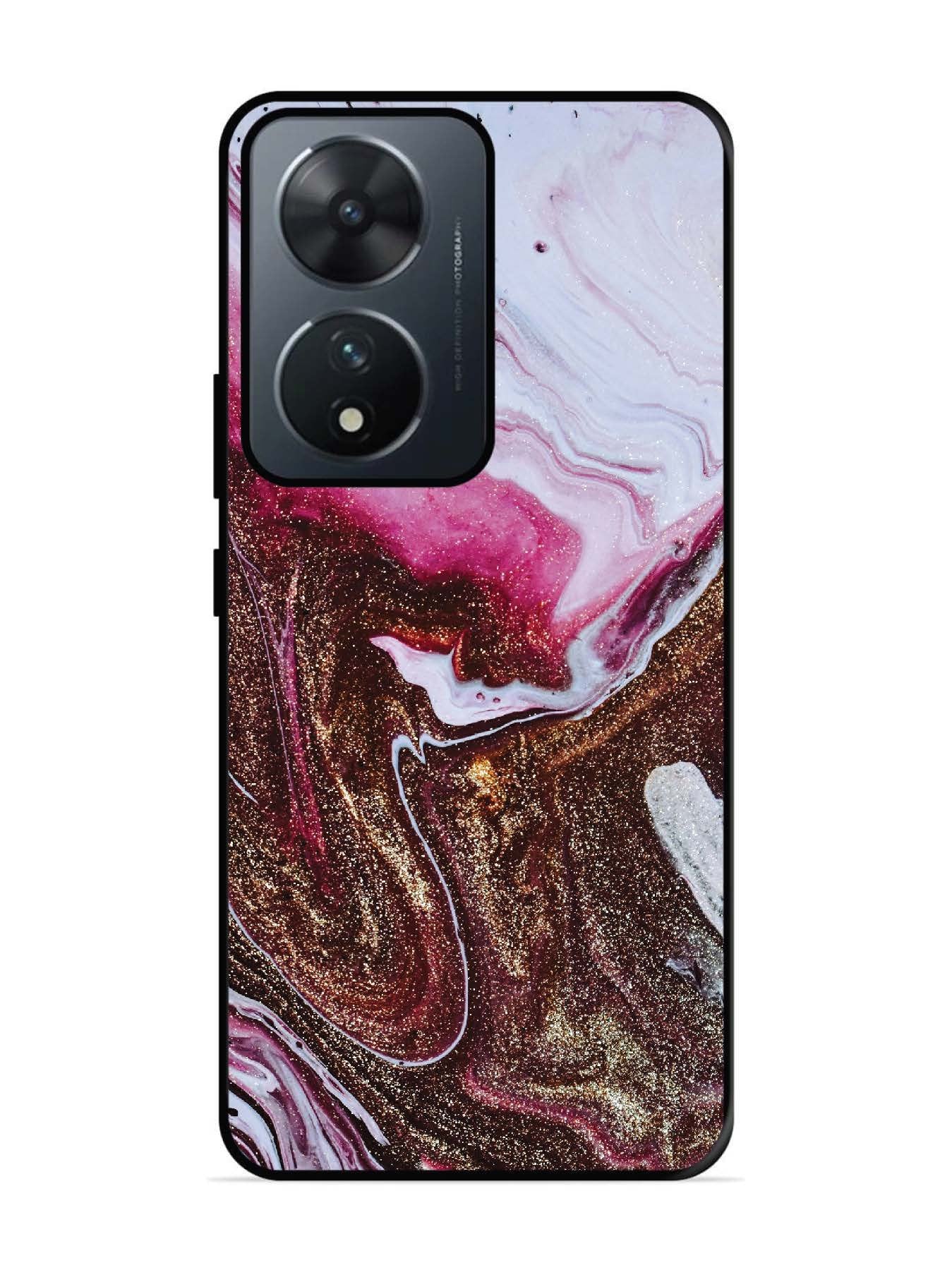 Vivo T2 5G Elegant Rose & Gold Marble