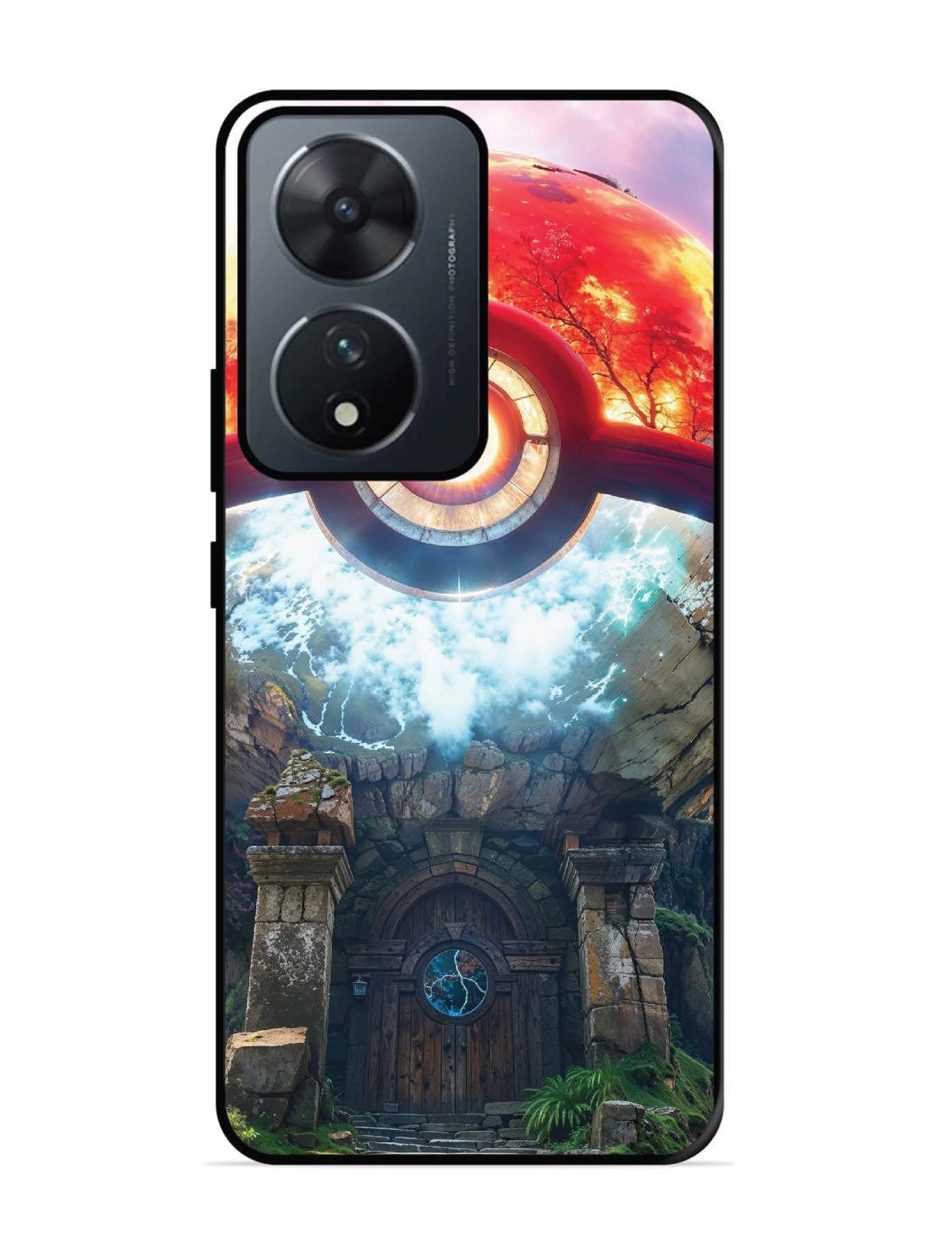 Vivo T2 5G Cartoon-ball-house-anime