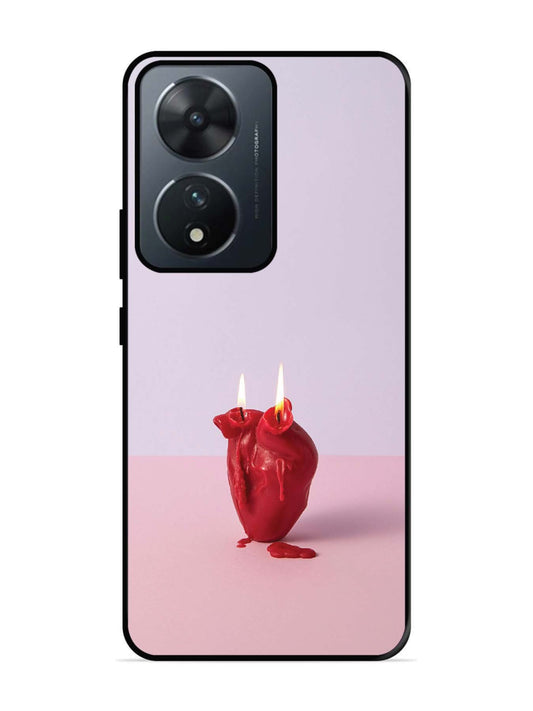 Vivo T2 5G A Lighted Heart Candle