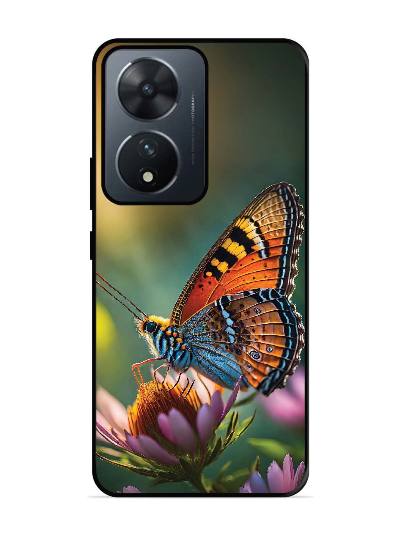 Vivo T2 5G Golden Hour Monarch Butterfly