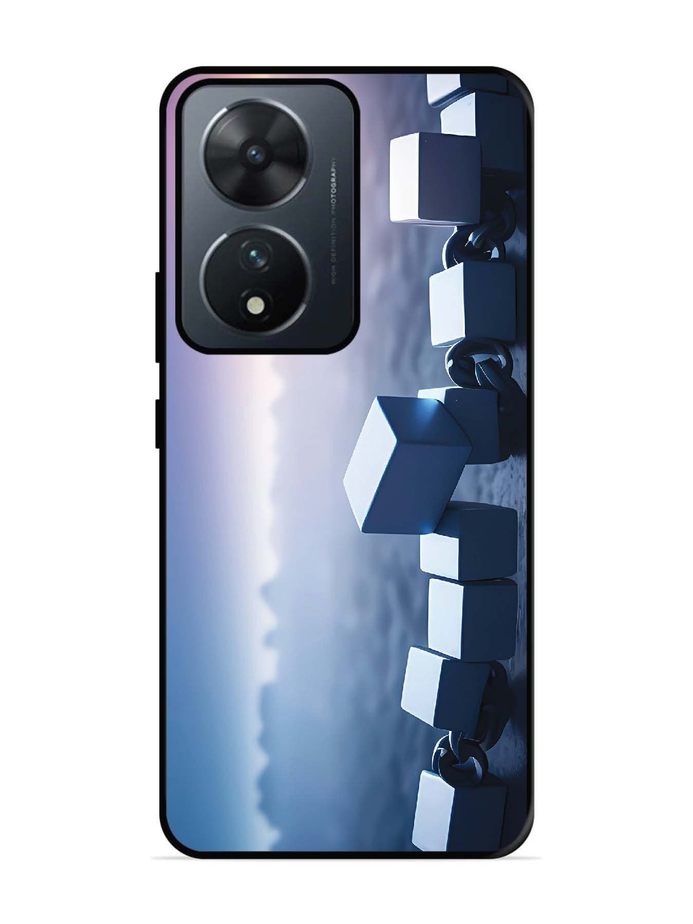 Vivo T2 5G Minimalist Blockchain Cube Chain