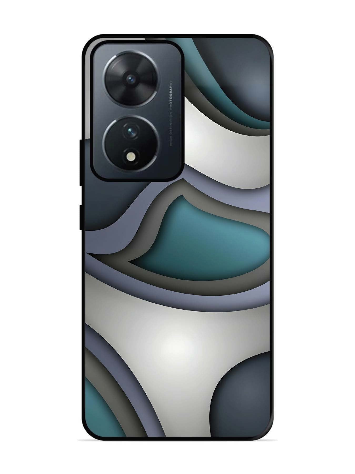 Vivo T2 5G Slate Blue Gradient Wave