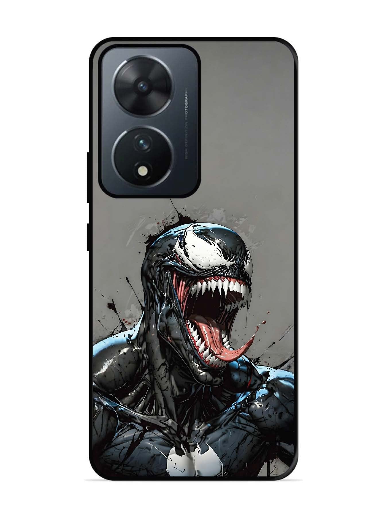 Vivo T2 5G Venom Symbiote Grin Art