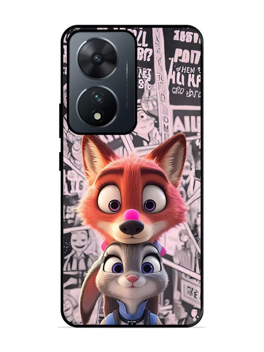 Vivo T2 Cute Nick wilde and judy hopps 2