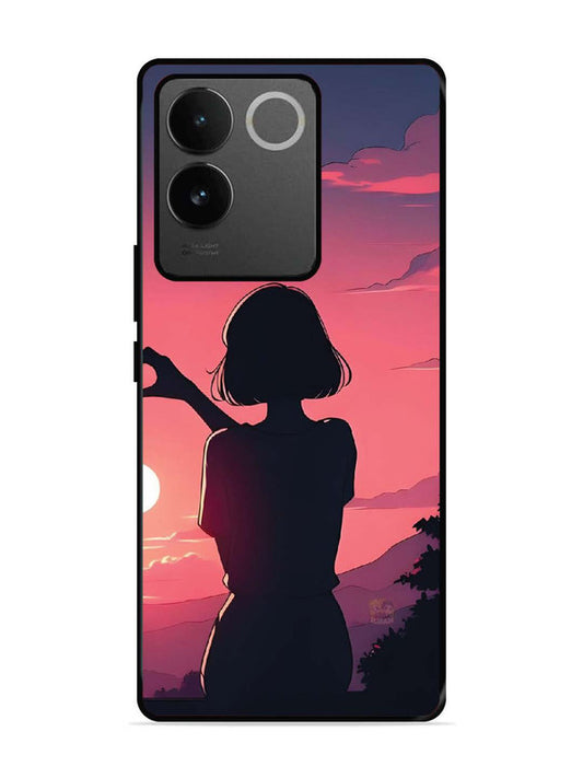 Vivo T2 Pro 5G Love Heart with Hand Girl
