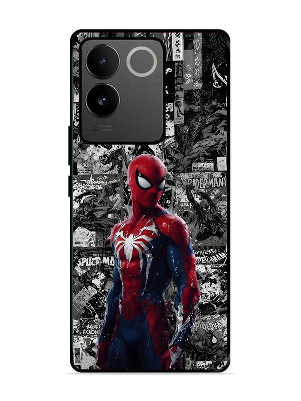 Vivo T2 Pro 5G Spiderman Highlighted on News Paper